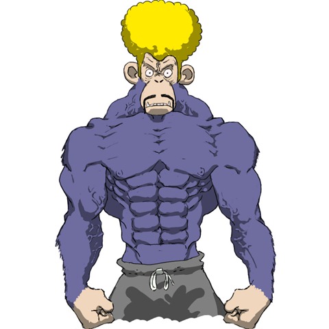 Afro-Chimp Afro-Chimp