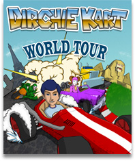 Dirchie Kart World Tour Game Box